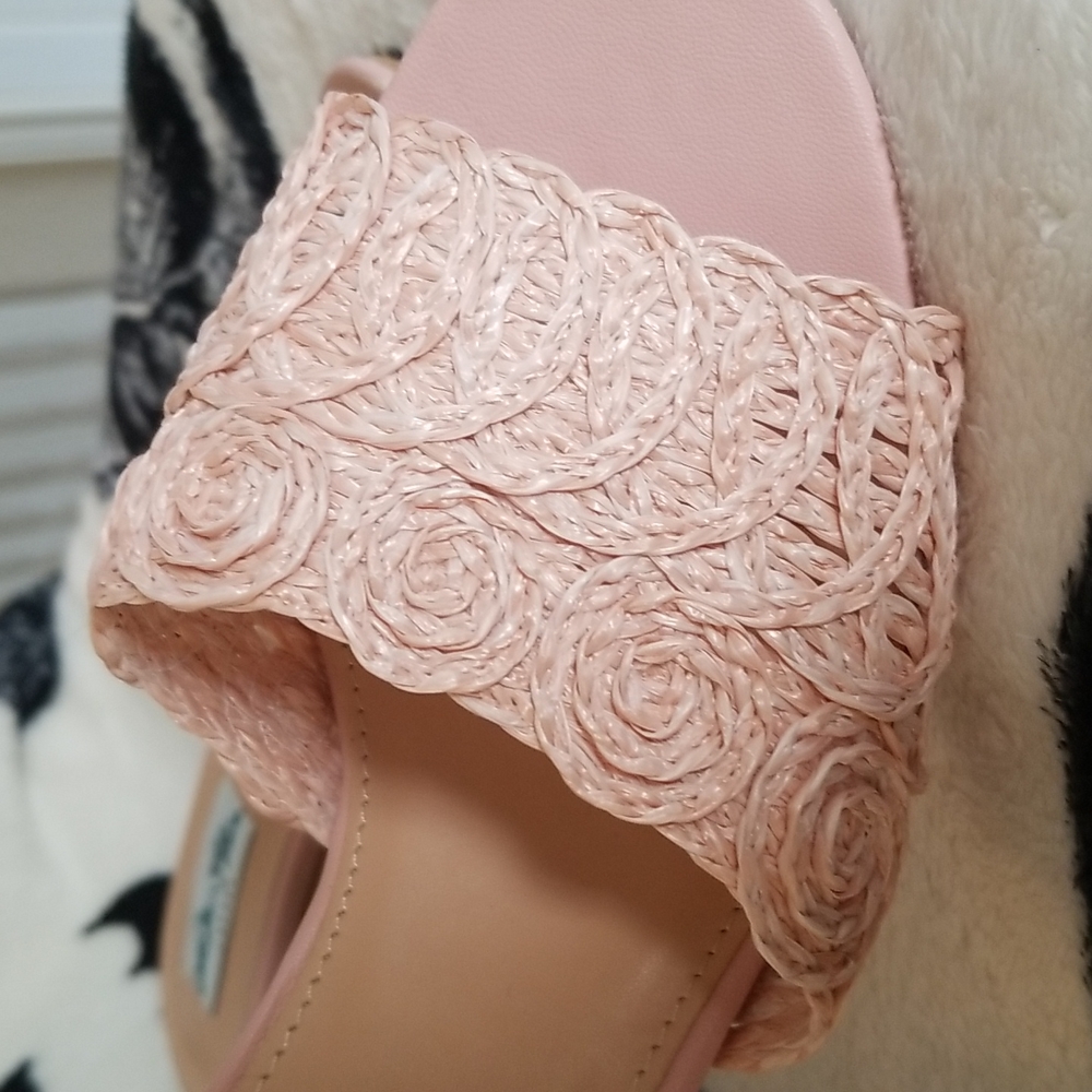 Collectif Lulu Hun Nancy Heel in Blush Pink - Picture 7 of 13